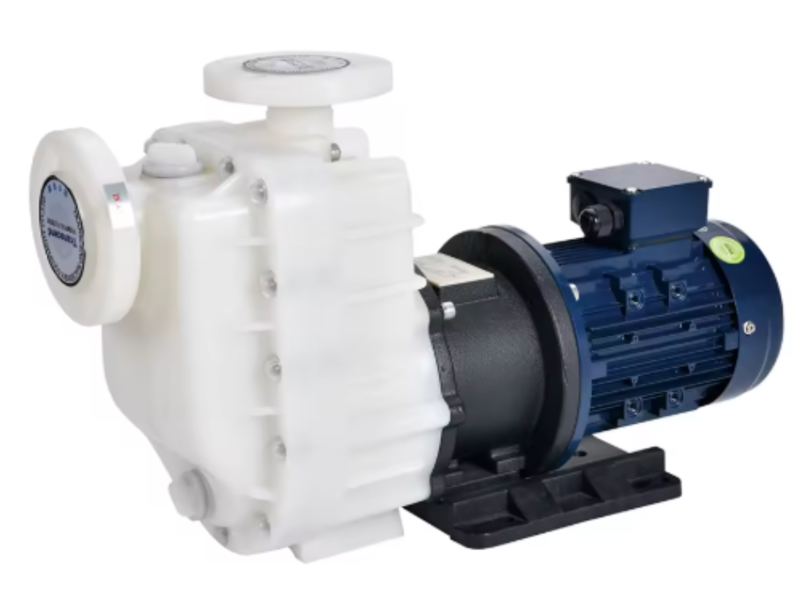 Self-priming magnetic centrifugal pump in PVDF — enhanced chemical resistance and leak-free operation